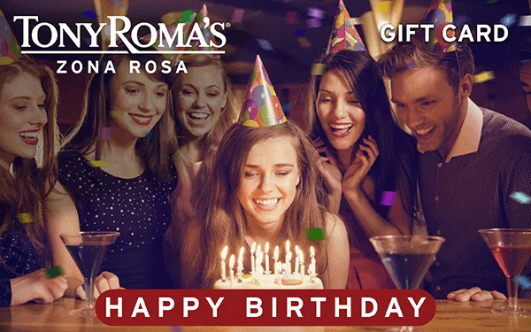 Tony Romas - Happy Birthday ZR