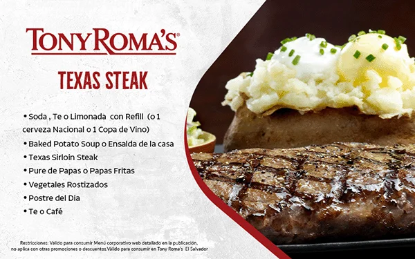 Tony Romas - Texas Steak