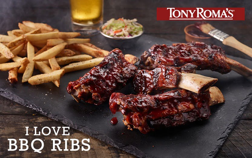 Tony Romas – I love BBQ Ribs – GiftCards El Salvador