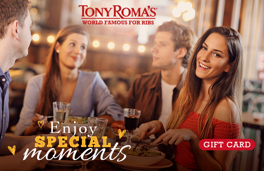Tony Romas Zona Rosa – GiftCards El Salvador
