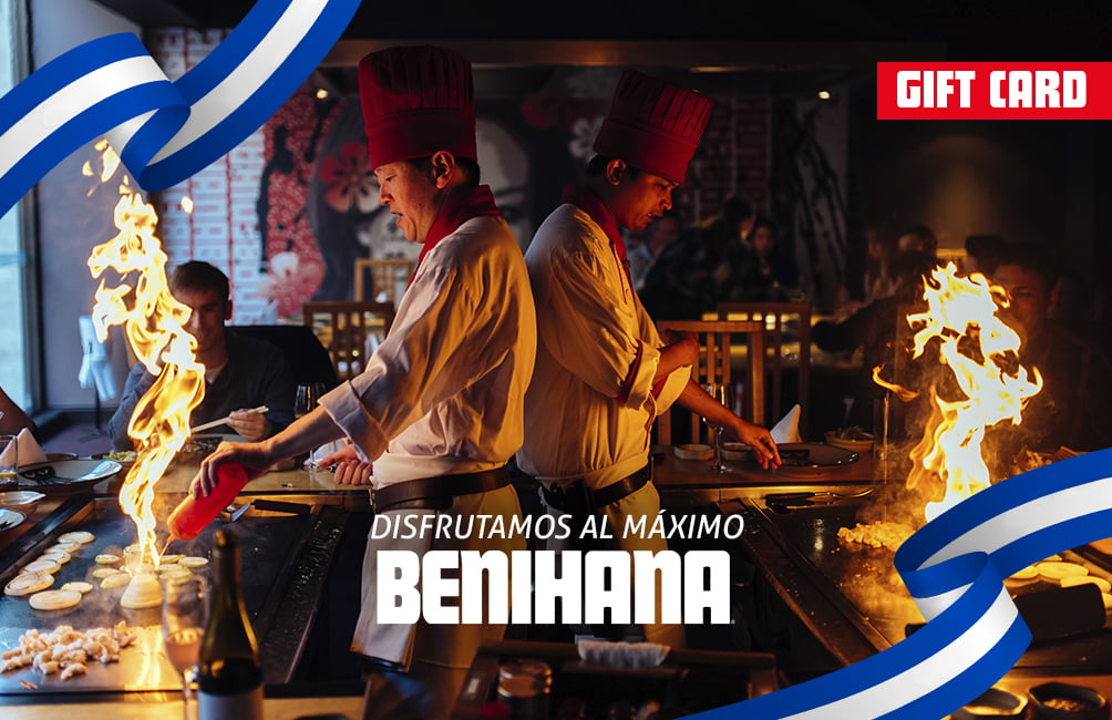 Benihana Perfects GiftCards El Salvador