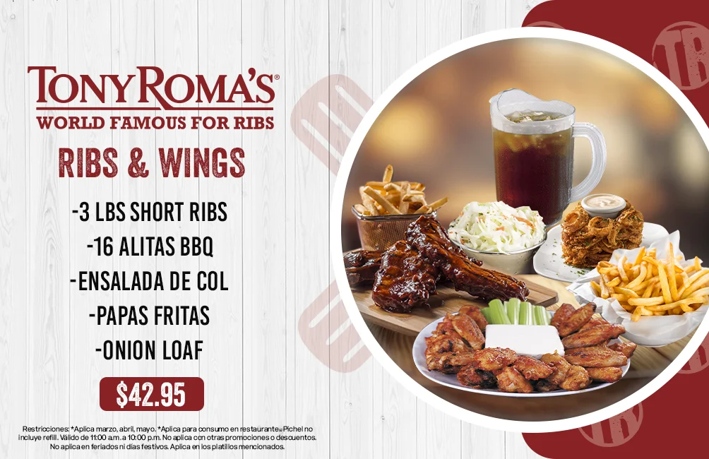 Tony Romas Zona Rosa - Ribs and Wings
